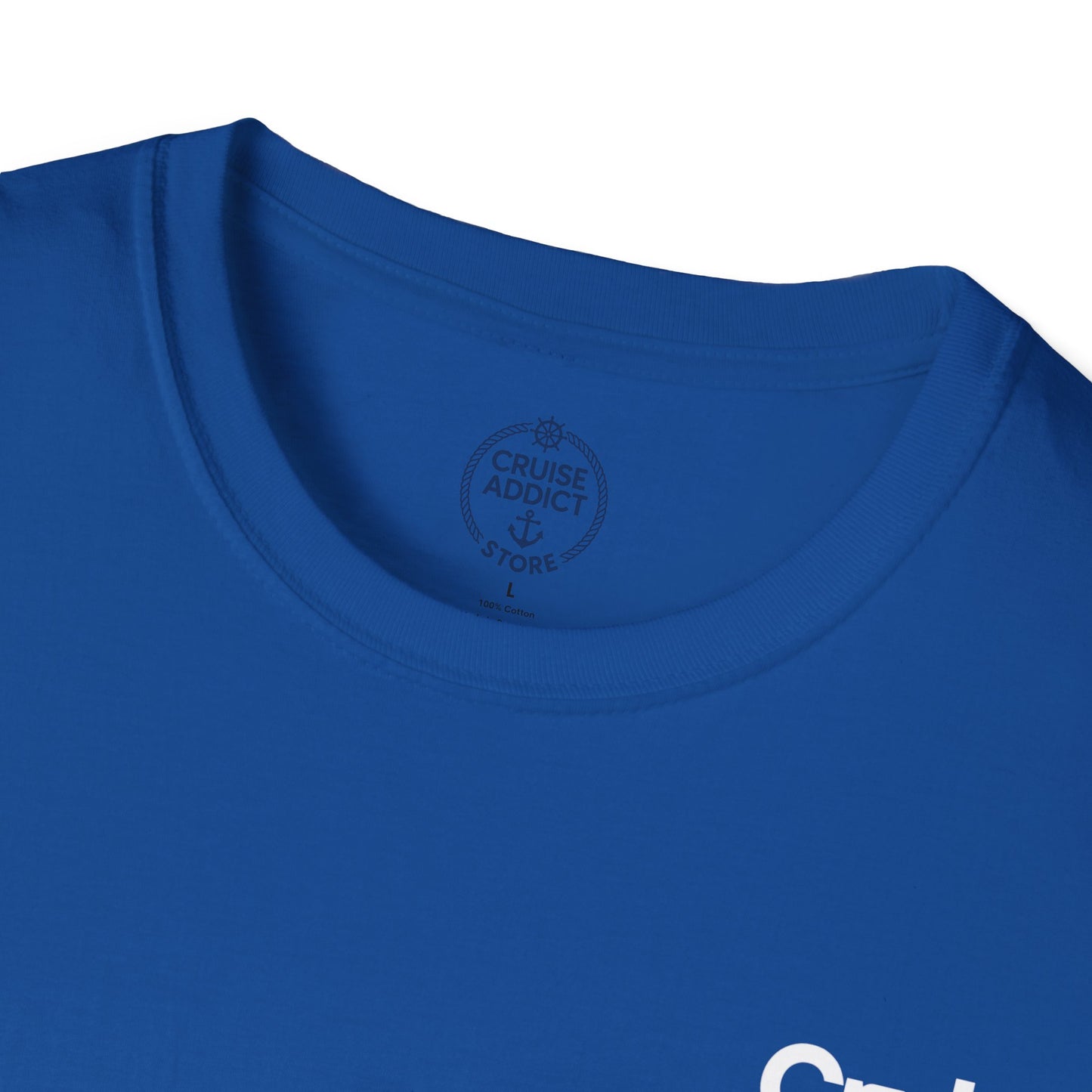 Cruise Addict Softstyle T-Shirt – 100% Ring-Spun Cotton, Lightweight Comfort, DTG Front & Back Print