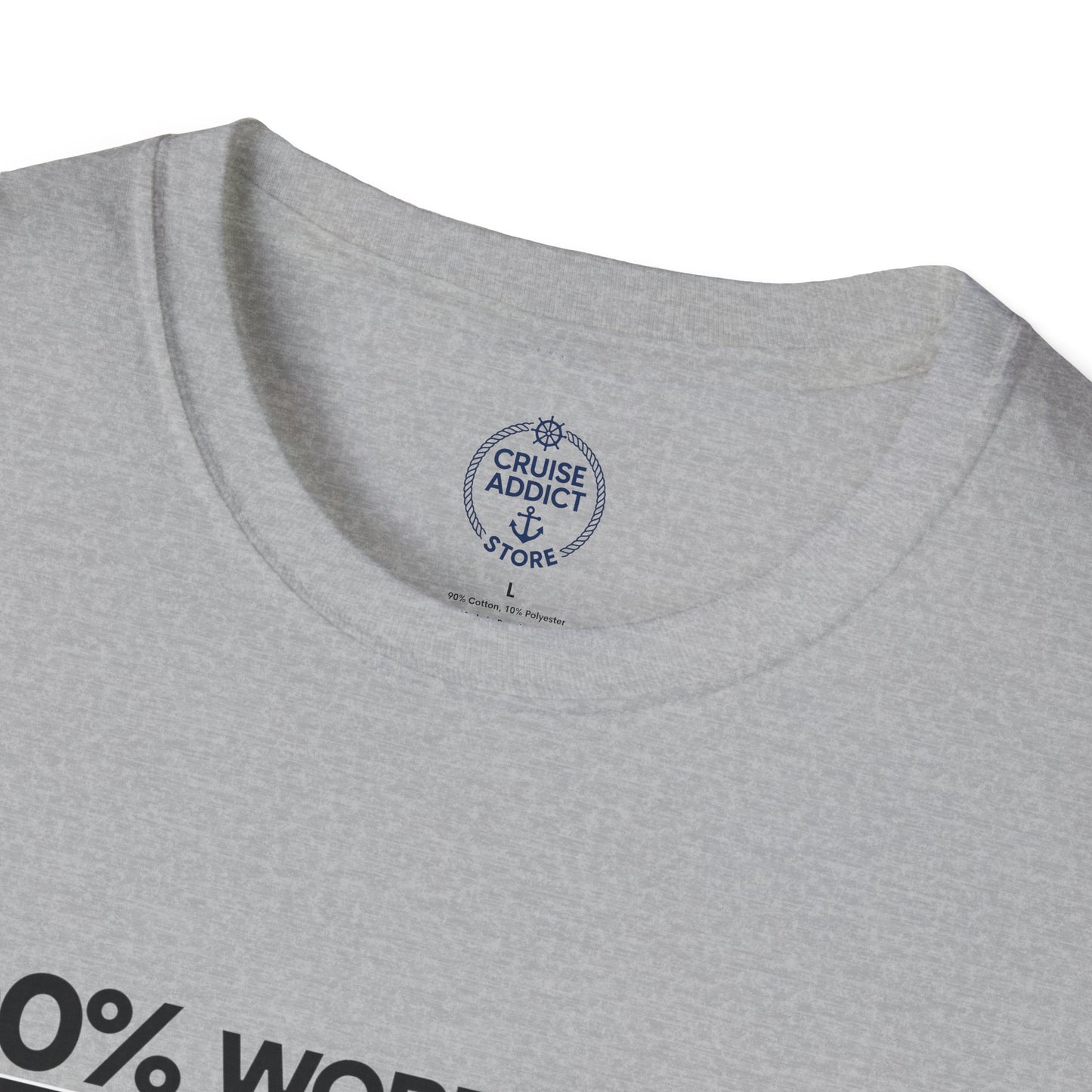 Cruise Addict Softstyle T-Shirt – 100% Ring-Spun Cotton, Lightweight Comfort, DTG Front Print