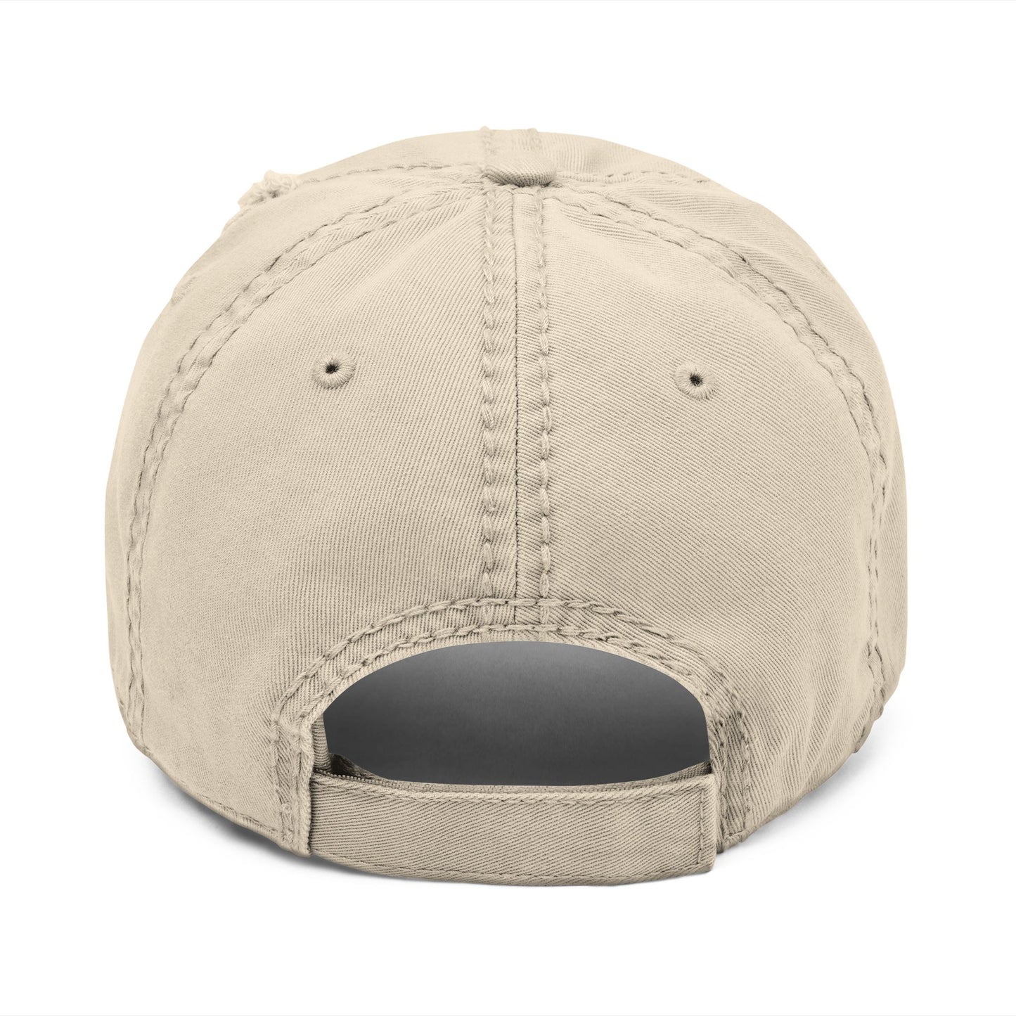Distressed Hat - Cruise Addict embroidered design