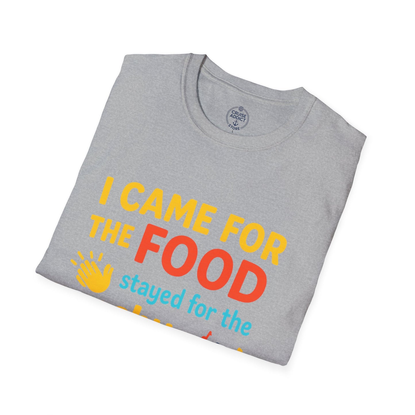 I Came for the Food Cruise T-Shirt | Funny Washy Washy Dance Tee