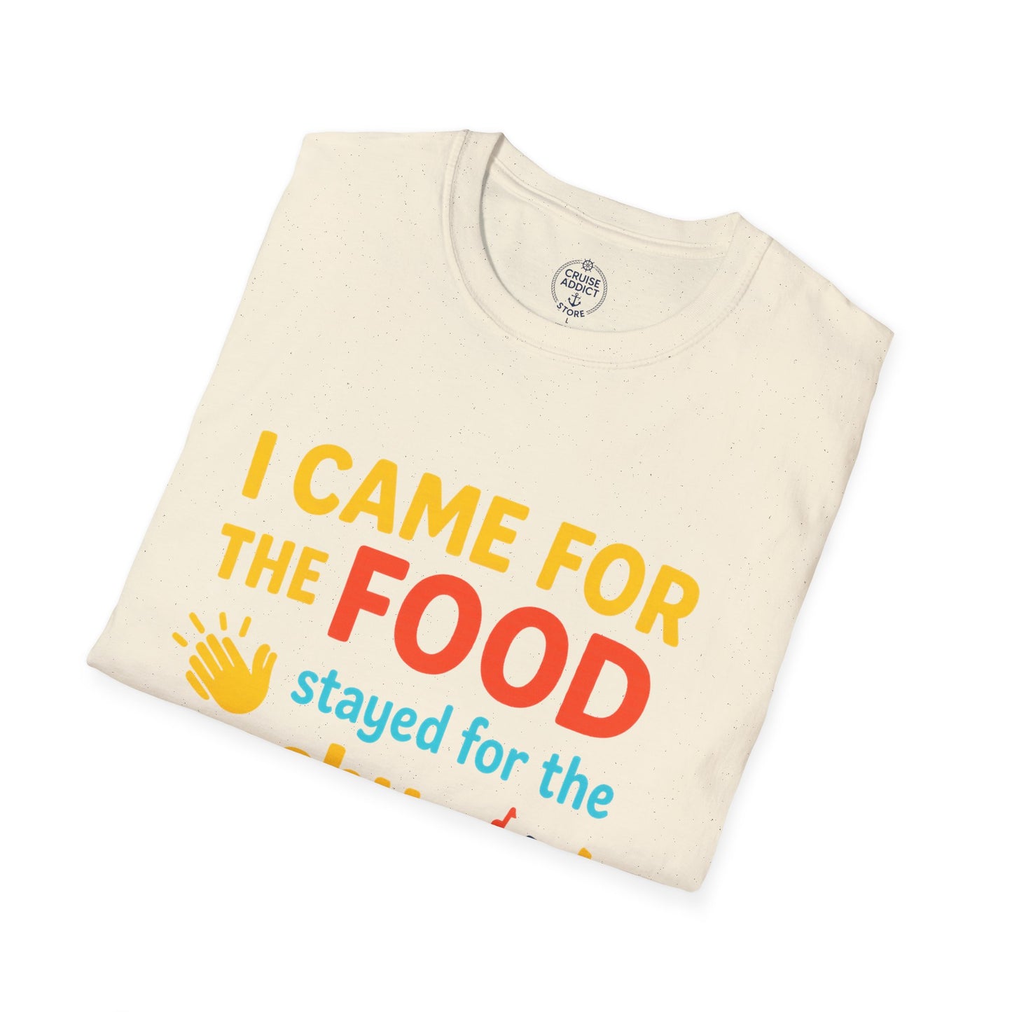 I Came for the Food Cruise T-Shirt | Funny Washy Washy Dance Tee