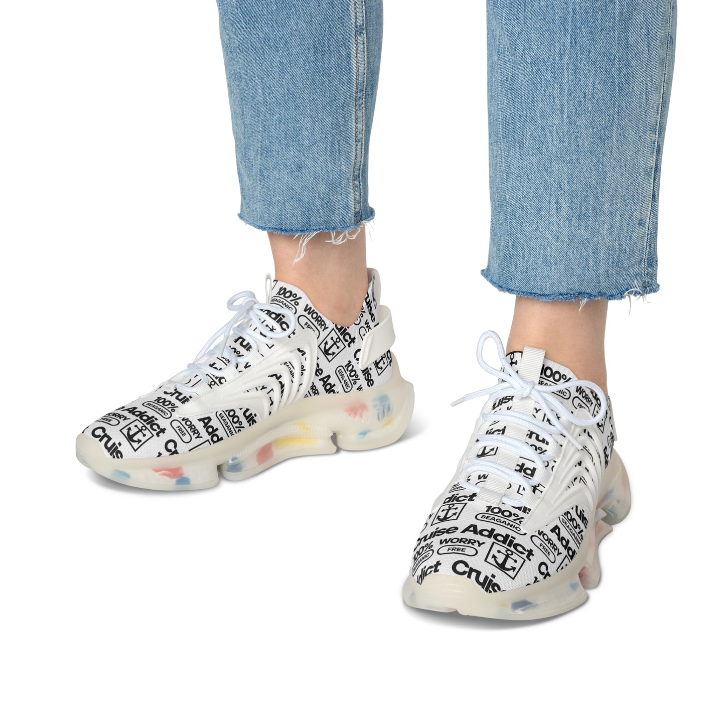 Cruise Addict Women's Mesh Sneakers - Lightweight Sneakers for Daily Wear