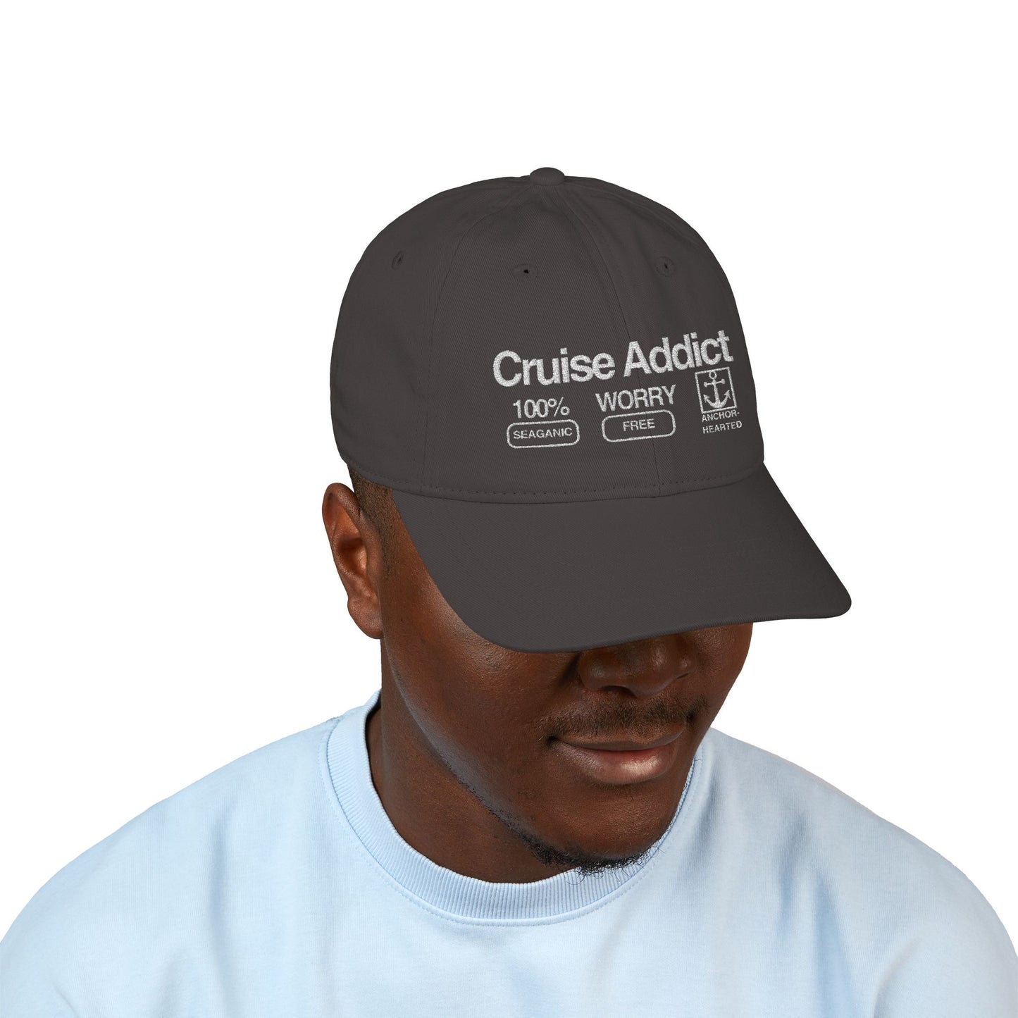 Cruise Addict Baseball Cap - Embroidered