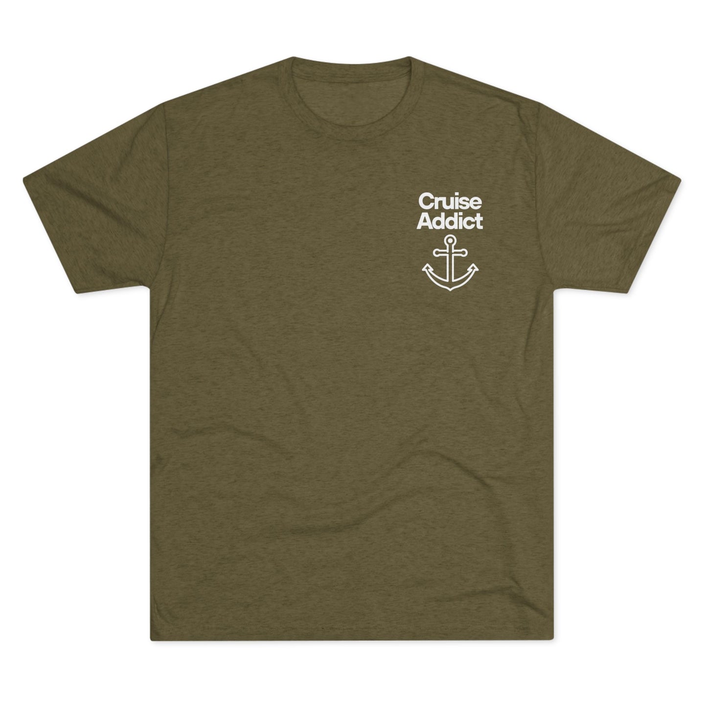 Cruise Addict Tri-Blend Tee – Ultra Soft, Durable Comfort with DTG Front & Back Print
