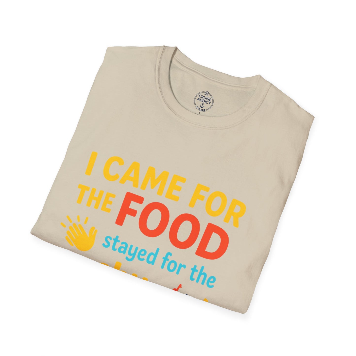 I Came for the Food Cruise T-Shirt | Funny Washy Washy Dance Tee