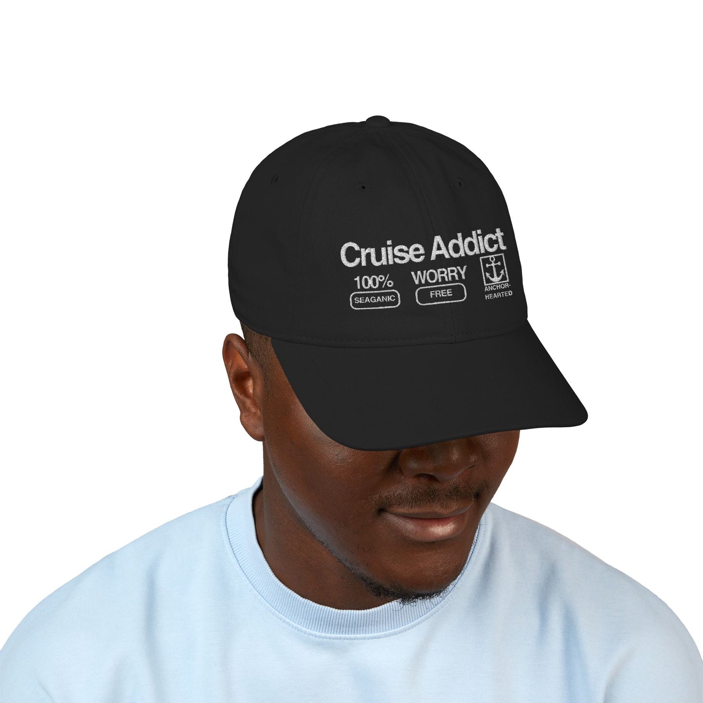 Cruise Addict Baseball Cap - Embroidered