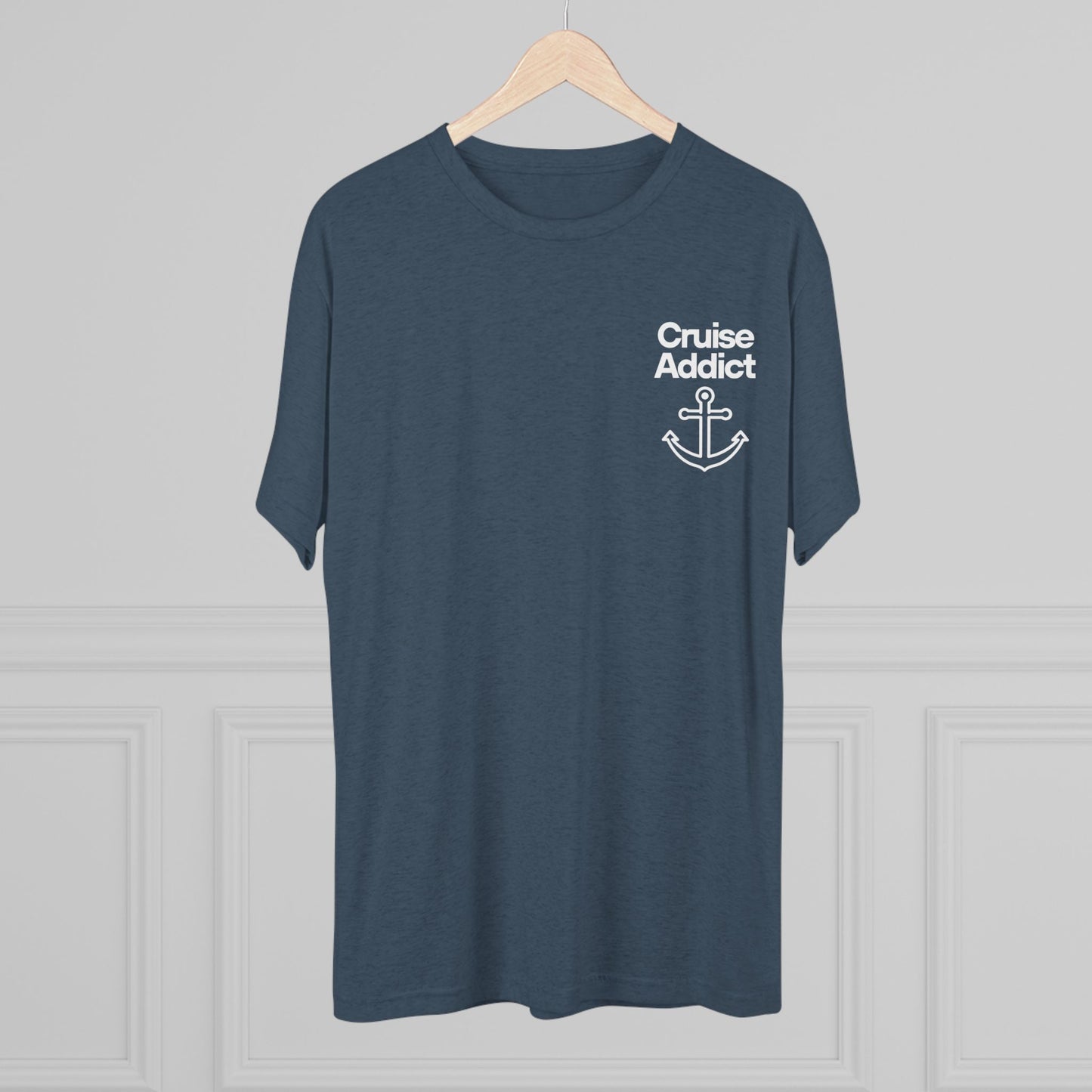 Cruise Addict Tri-Blend Tee – Ultra Soft, Durable Comfort with DTG Front & Back Print