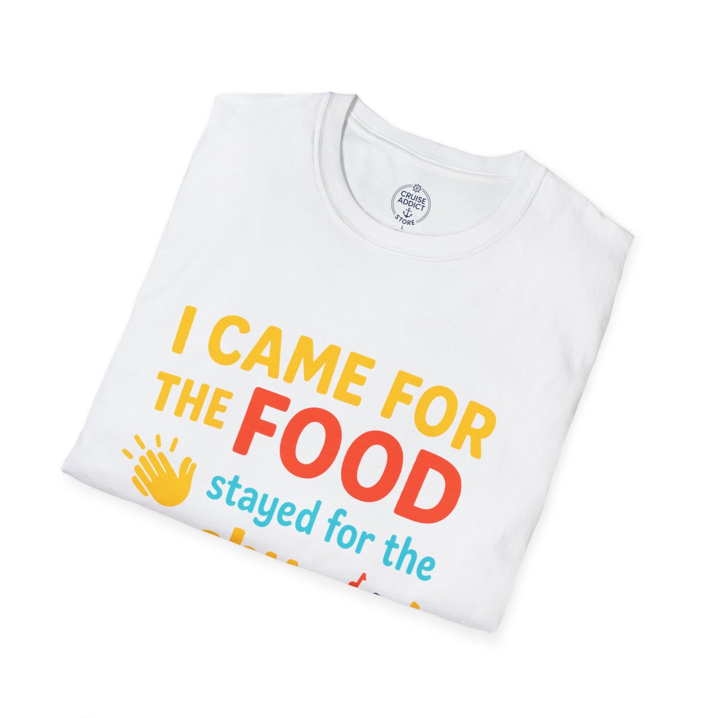 I Came for the Food Cruise T-Shirt | Funny Washy Washy Dance Tee