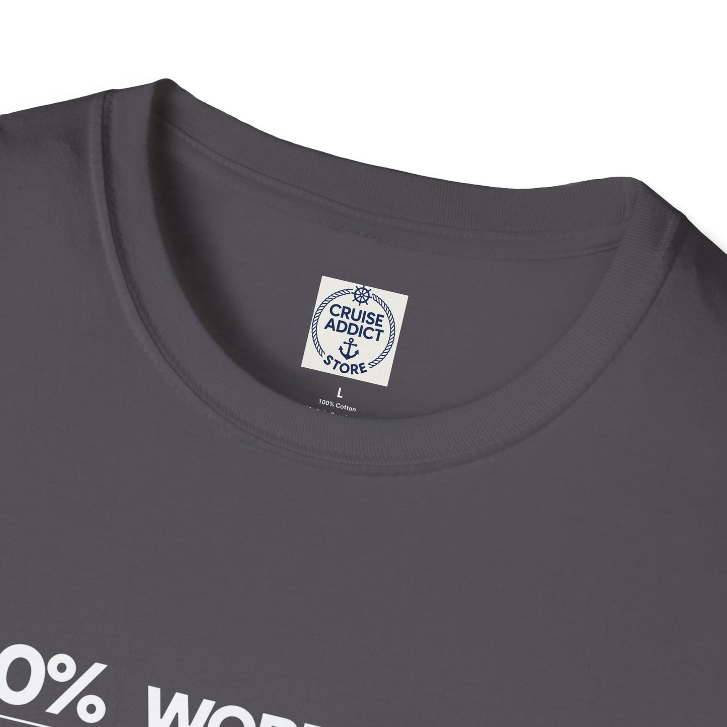 Cruise Addict Softstyle T-Shirt – 100% Ring-Spun Cotton, Lightweight Comfort, DTG Front Print