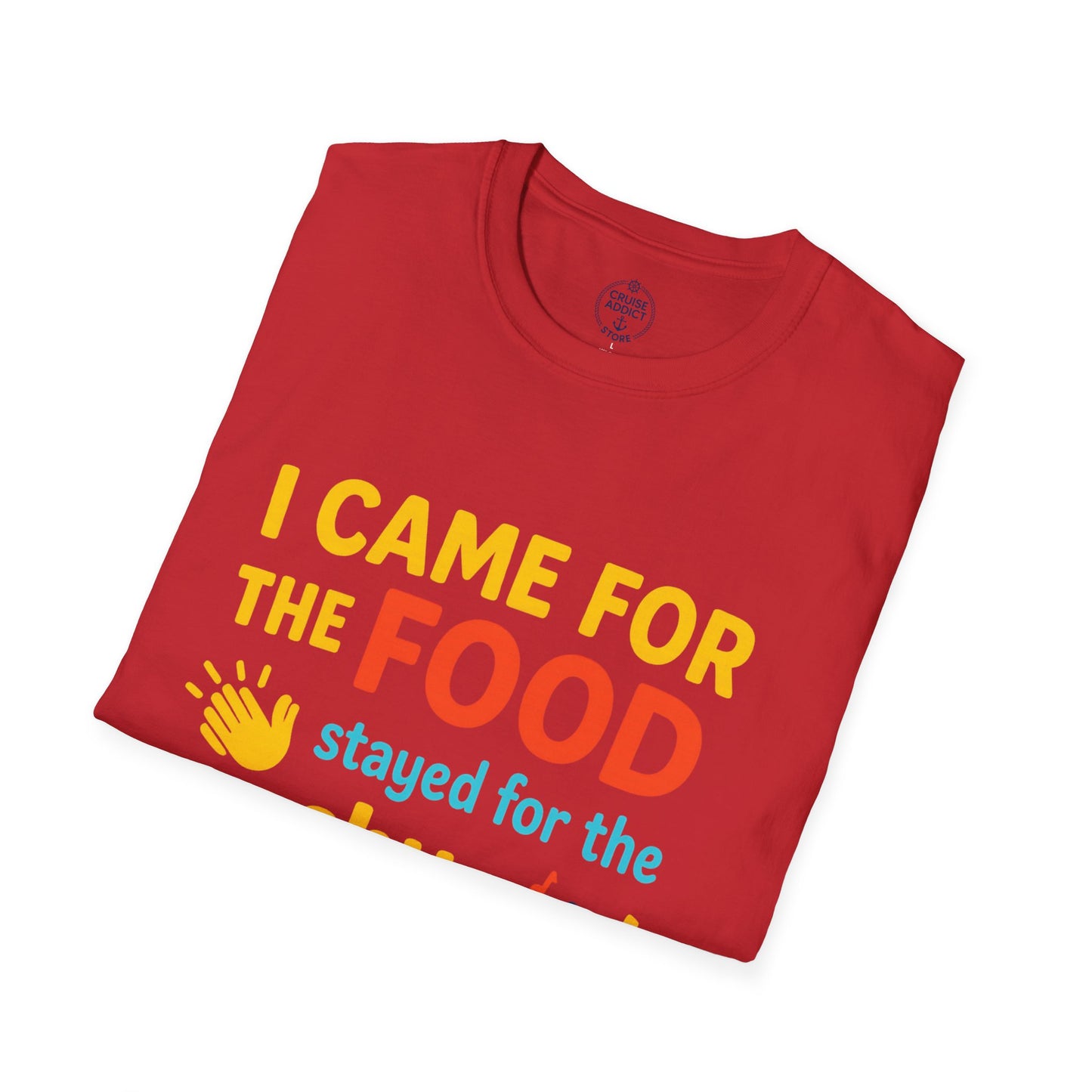 I Came for the Food Cruise T-Shirt | Funny Washy Washy Dance Tee