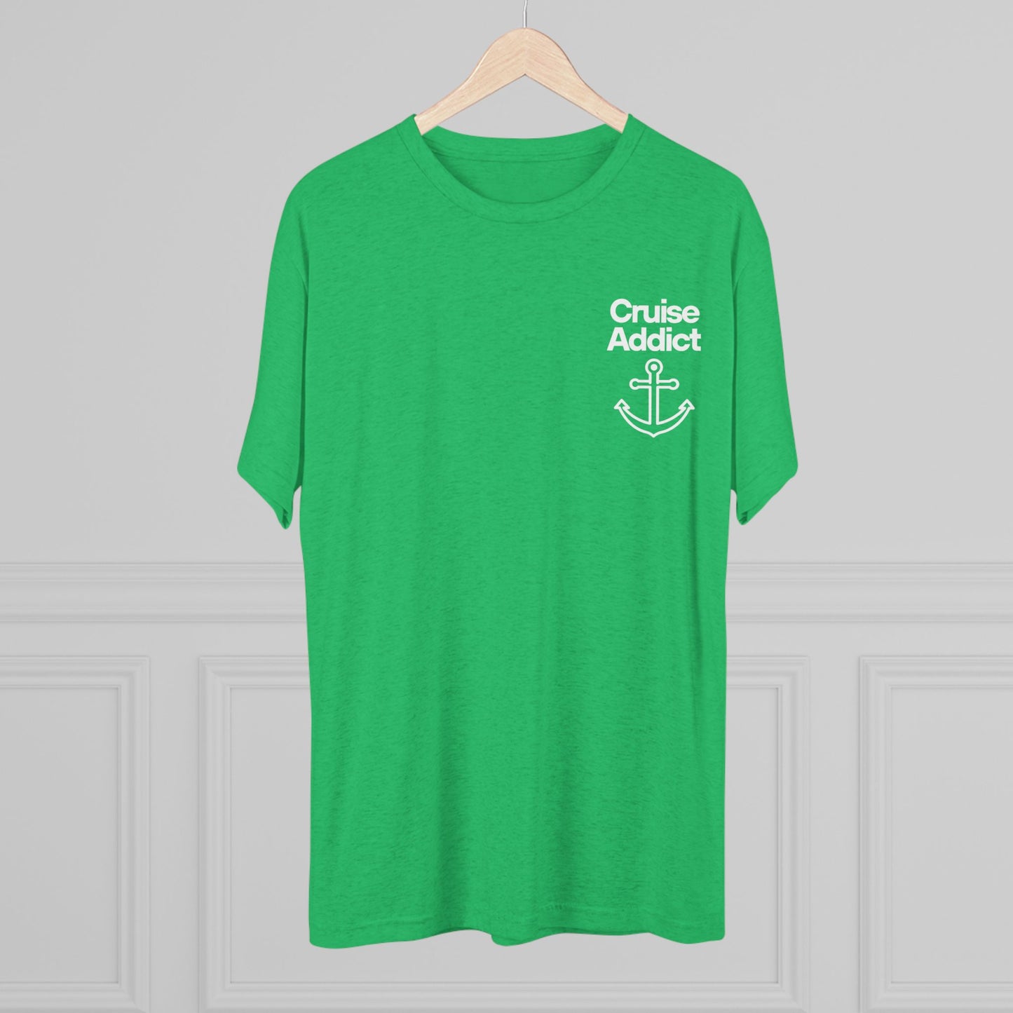 Cruise Addict Tri-Blend Tee – Ultra Soft, Durable Comfort with DTG Front & Back Print