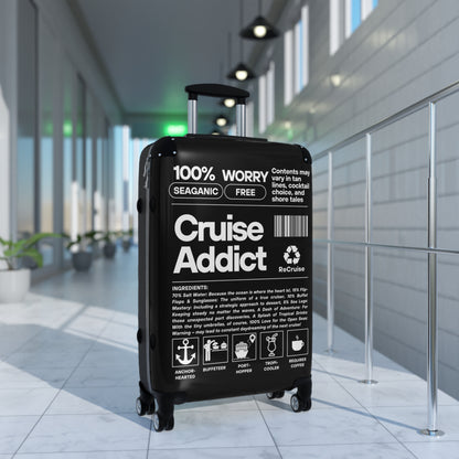 Cruise Addict Luggage, Travel Suitcase for Cruise Lovers