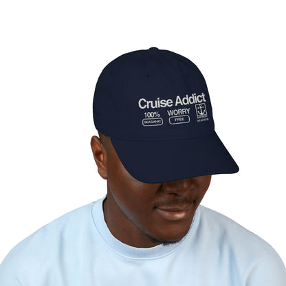 Cruise Addict Baseball Cap - Embroidered