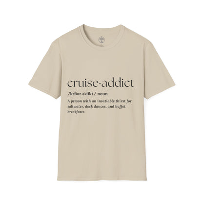Cruise Addict Definition T-Shirt  Unisex Softstyle Shirt