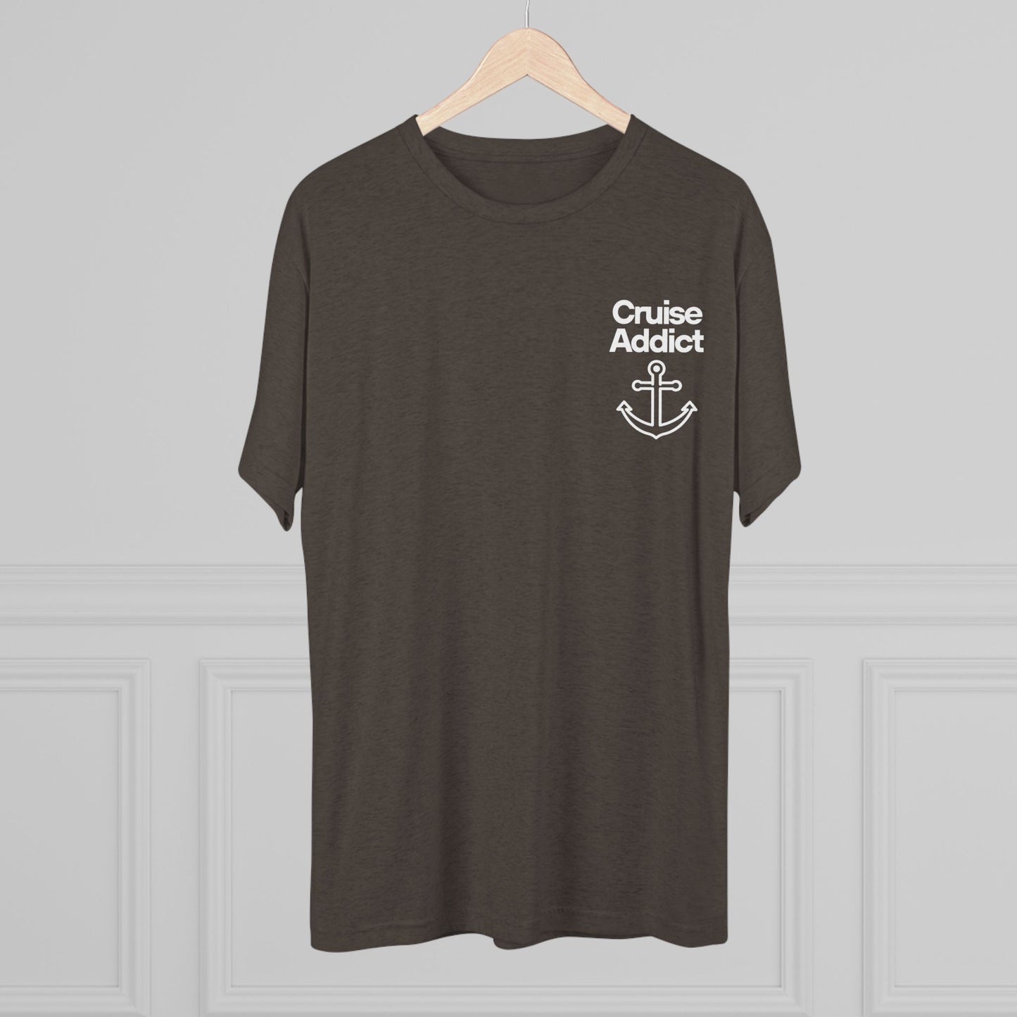 Cruise Addict Tri-Blend Tee – Ultra Soft, Durable Comfort with DTG Front & Back Print