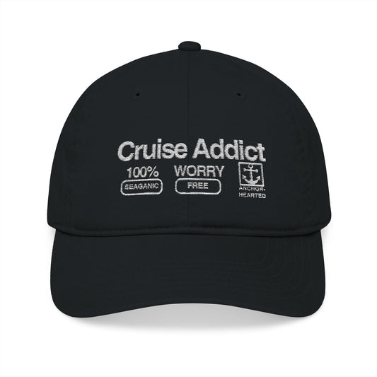 Cruise Addict Baseball Cap - Embroidered