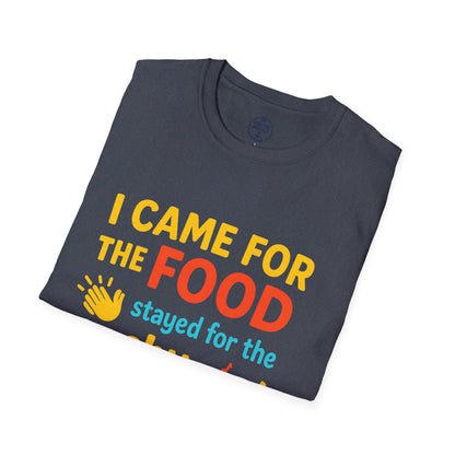 I Came for the Food Cruise T-Shirt | Funny Washy Washy Dance Tee