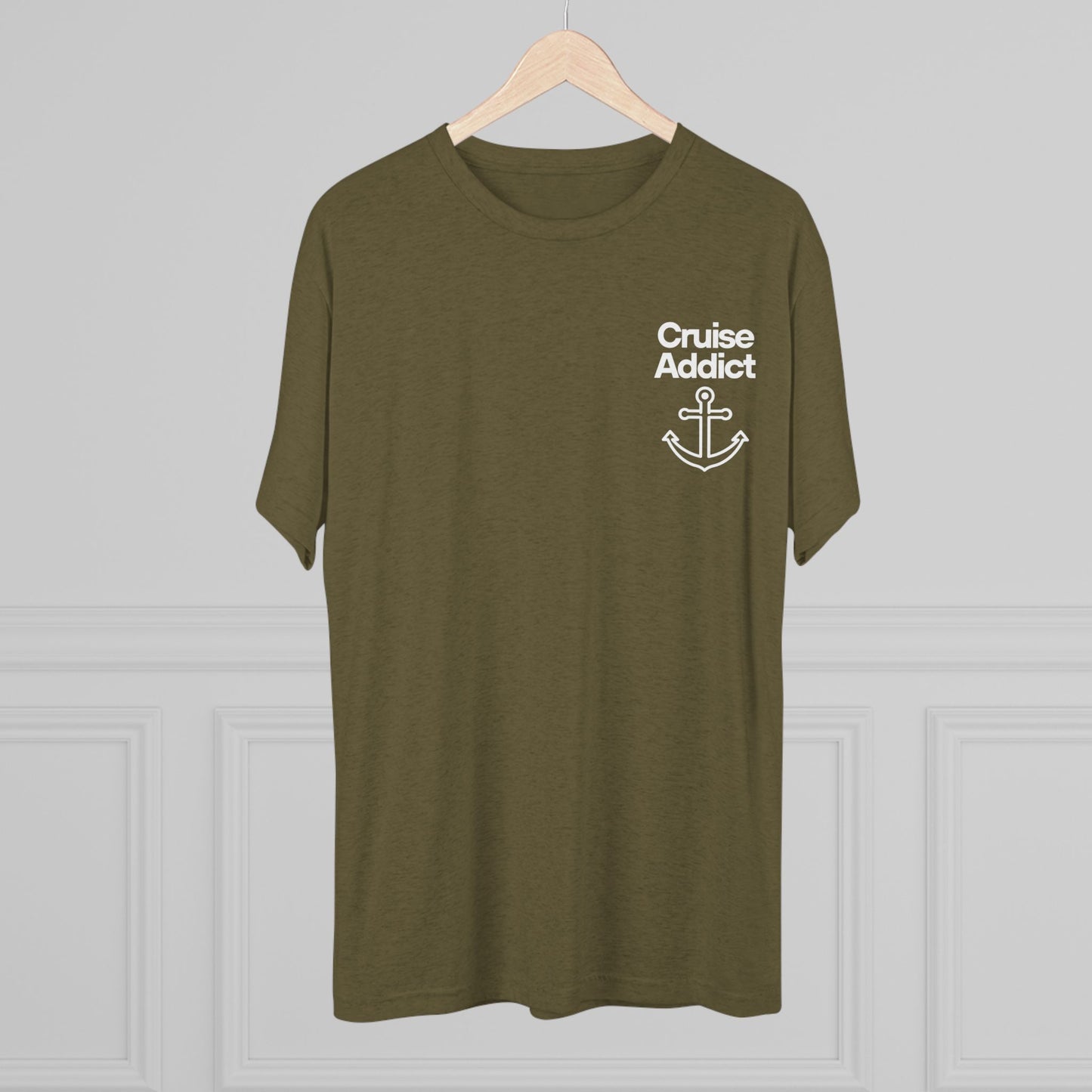 Cruise Addict Tri-Blend Tee – Ultra Soft, Durable Comfort with DTG Front & Back Print