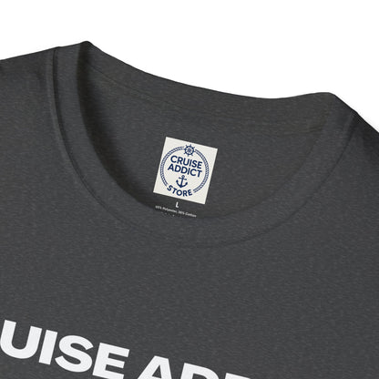 Cruise Addict Nutrition Label T-Shirt  Unisex Softstyle Shirt