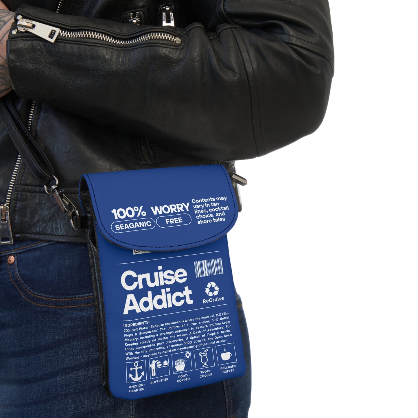 Cruise Addict Port Day Pouch – Crossbody Travel Wallet