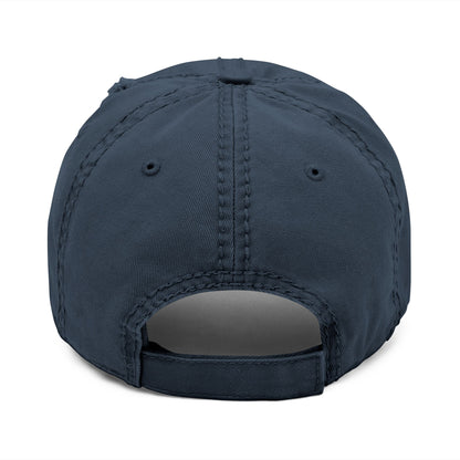 Distressed Hat - Cruise Addict embroidered design