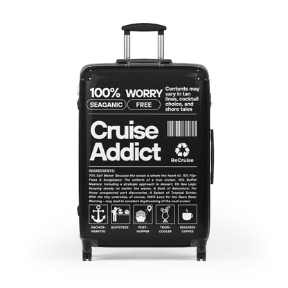 Cruise Addict Luggage, Travel Suitcase for Cruise Lovers