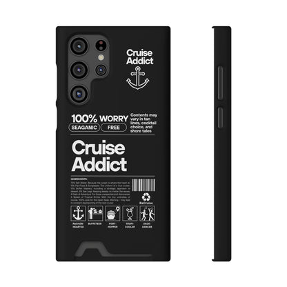 Cruise Addict Phone Case with Card Holder