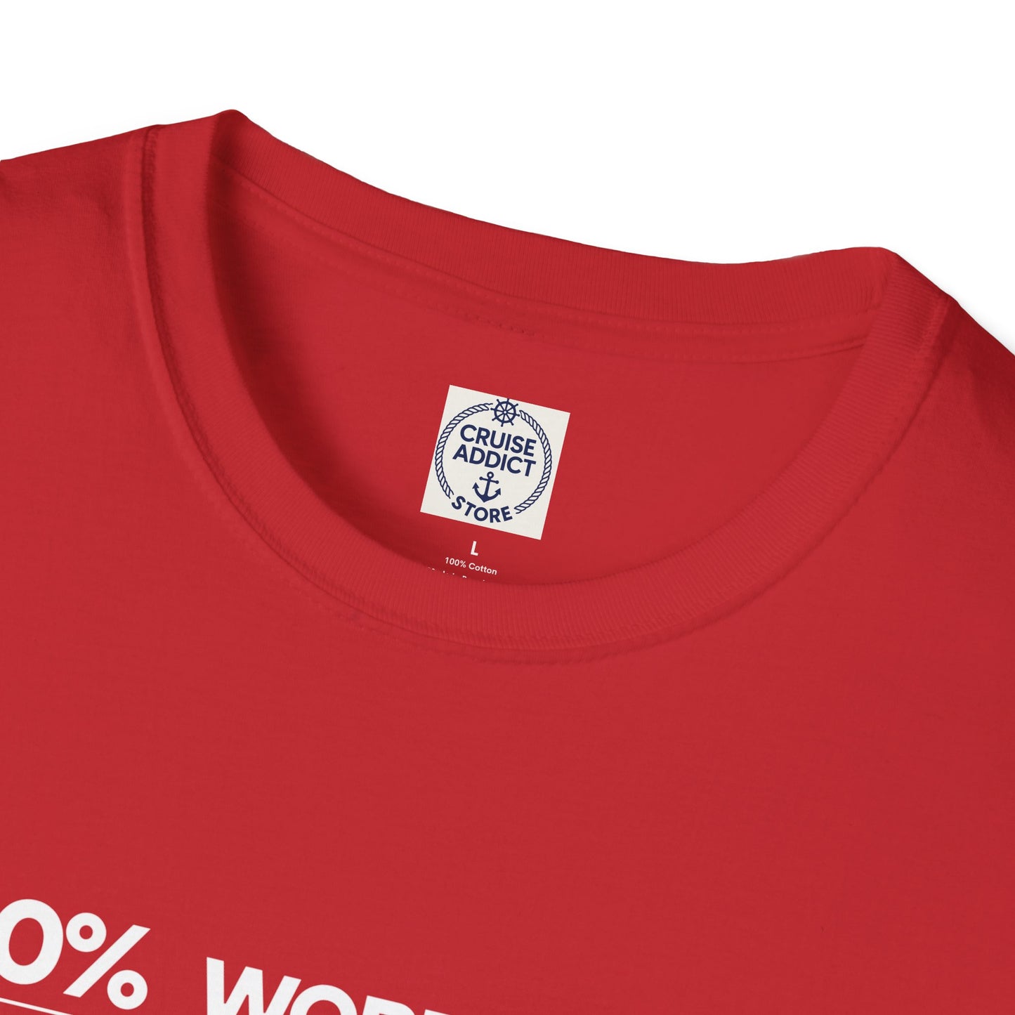 Cruise Addict Softstyle T-Shirt – 100% Ring-Spun Cotton, Lightweight Comfort, DTG Front Print