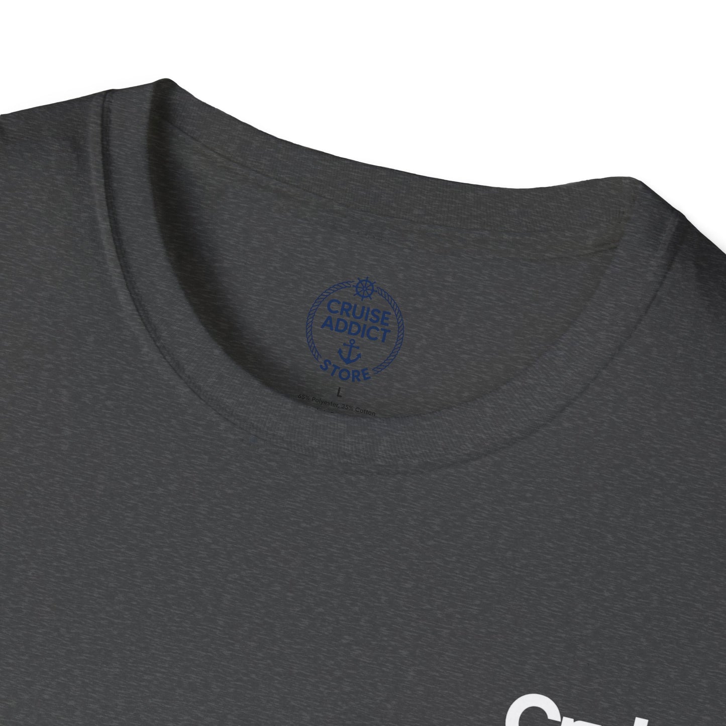 Cruise Addict Softstyle T-Shirt – 100% Ring-Spun Cotton, Lightweight Comfort, DTG Front & Back Print