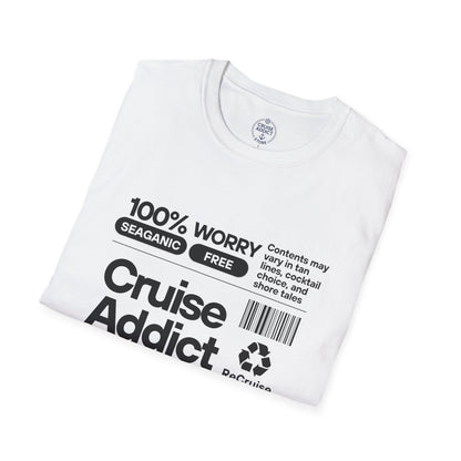 Cruise Addict Softstyle T-Shirt – 100% Ring-Spun Cotton, Lightweight Comfort, DTG Front Print
