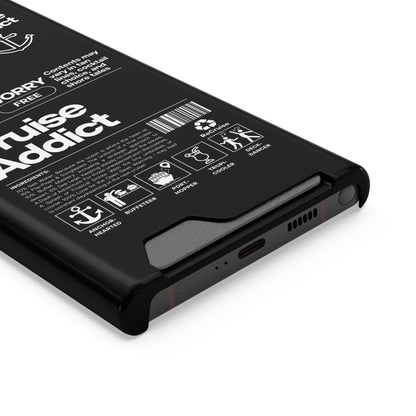 Cruise Addict Phone Case with Card Holder