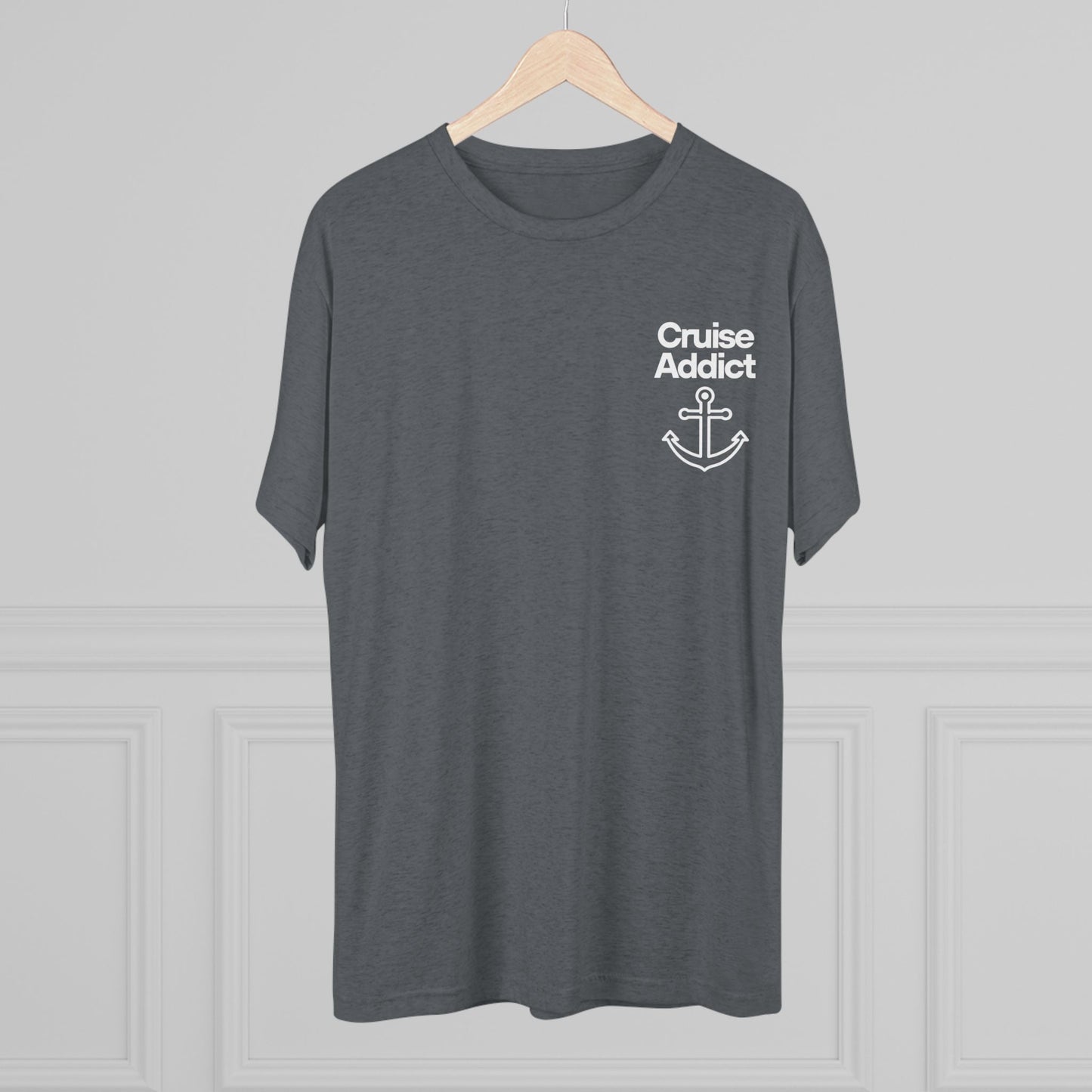 Cruise Addict Tri-Blend Tee – Ultra Soft, Durable Comfort with DTG Front & Back Print
