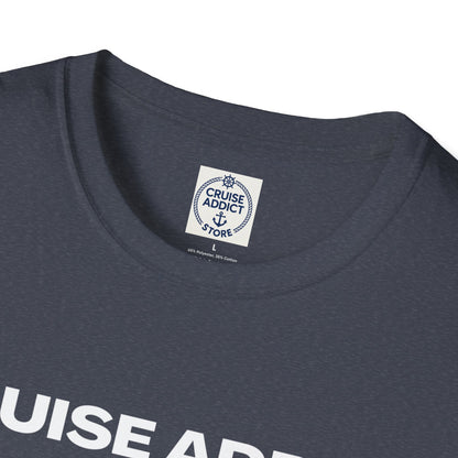 Cruise Addict Nutrition Label T-Shirt  Unisex Softstyle Shirt