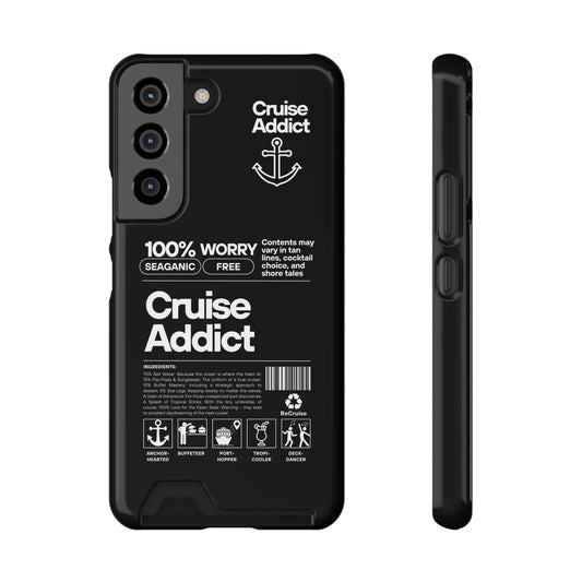 Cruise Addict Phone Case with Card Holder