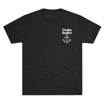 Cruise Addict Tri-Blend Tee – Ultra Soft, Durable Comfort with DTG Front & Back Print