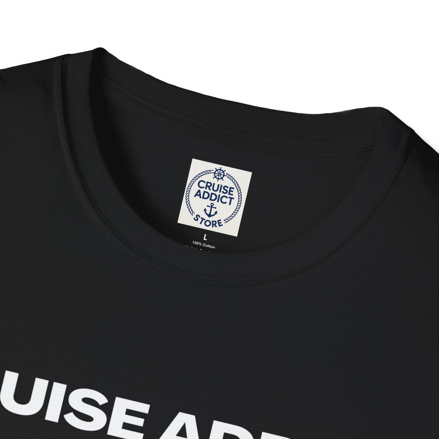 Cruise Addict Nutrition Label T-Shirt  Unisex Softstyle Shirt