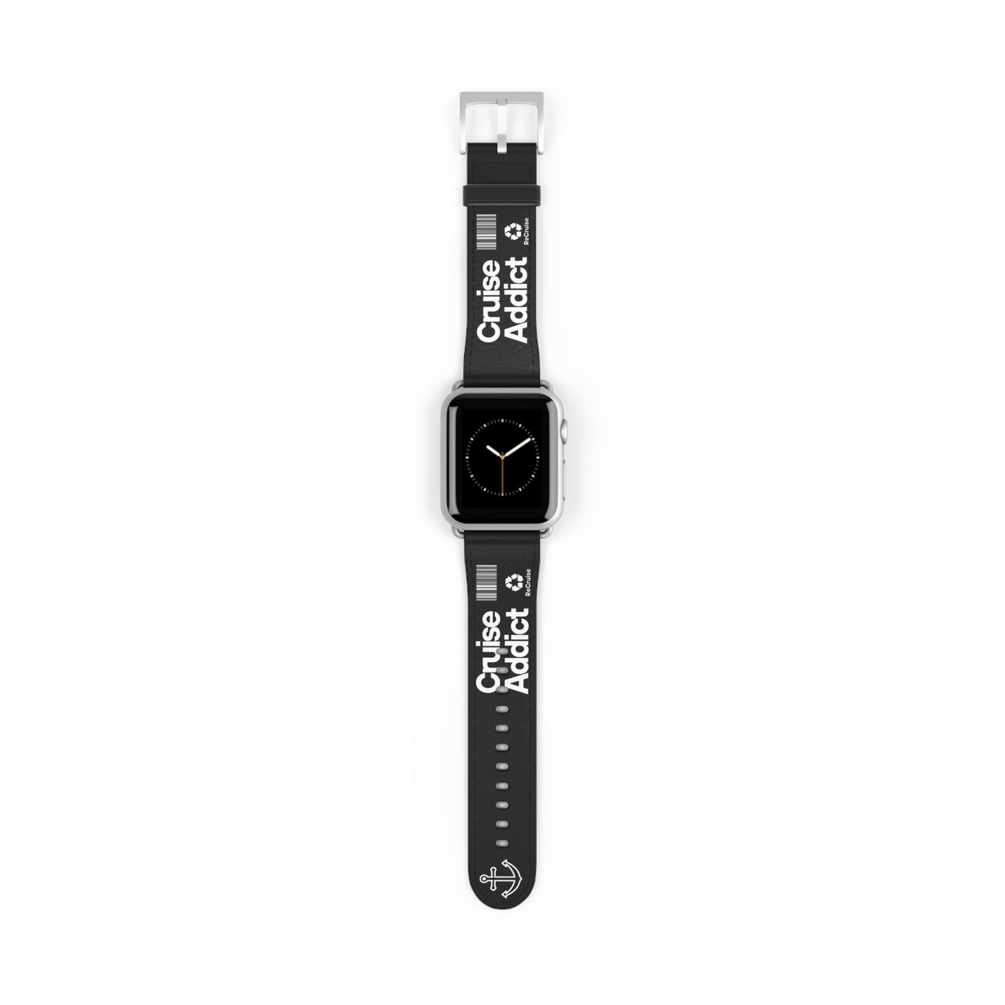 Cruise Addict Watch Band - Anchor Stripe Apple Watch Strap for Ocean Lovers | Summer Cruise & Beach Vibes Accessory