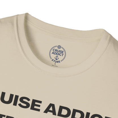 Cruise Addict Nutrition Label T-Shirt  Unisex Softstyle Shirt