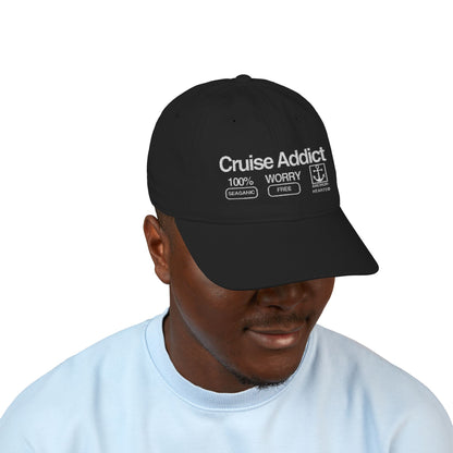 Cruise Addict Baseball Cap - Embroidered