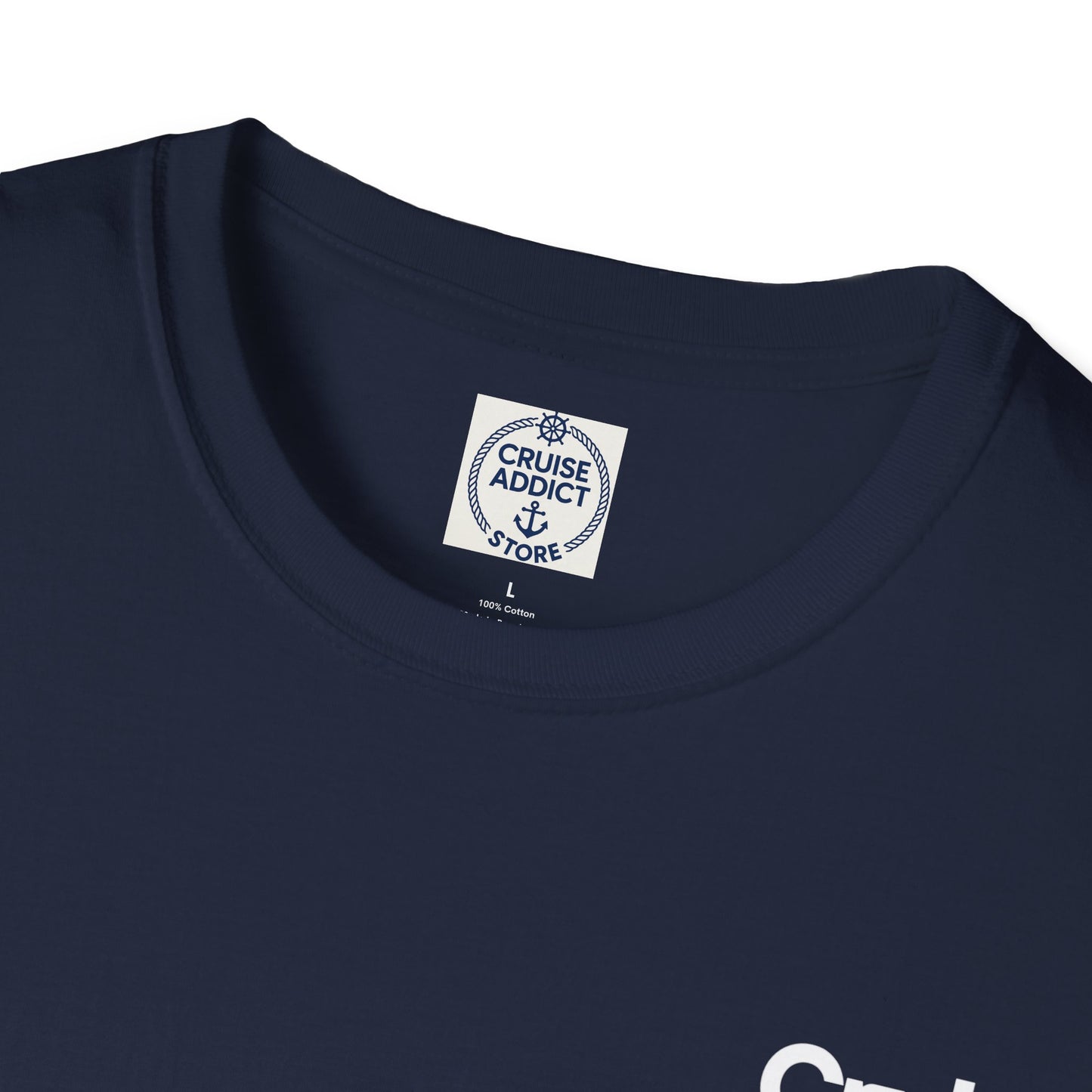 Cruise Addict Softstyle T-Shirt – 100% Ring-Spun Cotton, Lightweight Comfort, DTG Front & Back Print