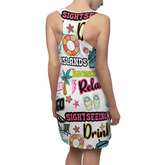 Tropical Vacation Racerback Dress