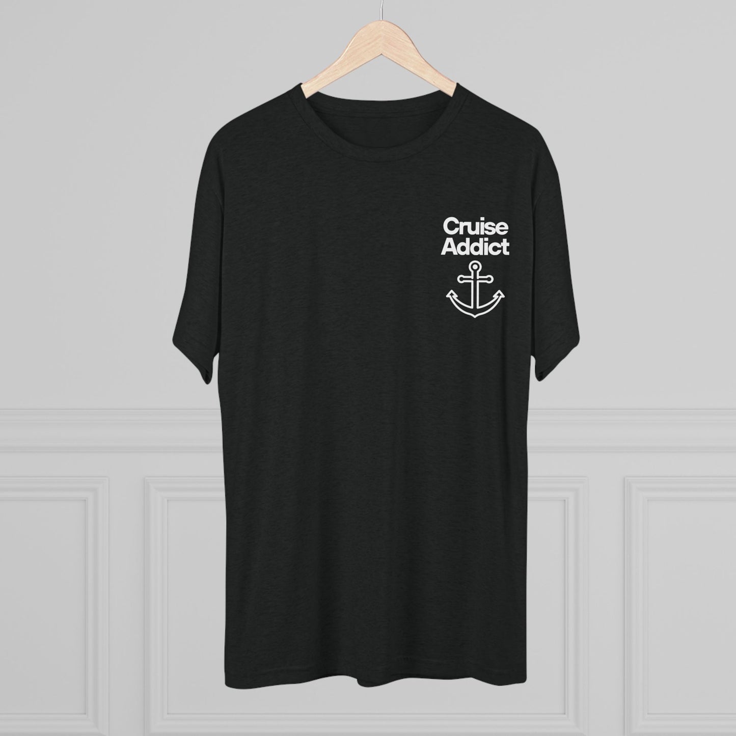 Cruise Addict Tri-Blend Tee – Ultra Soft, Durable Comfort with DTG Front & Back Print