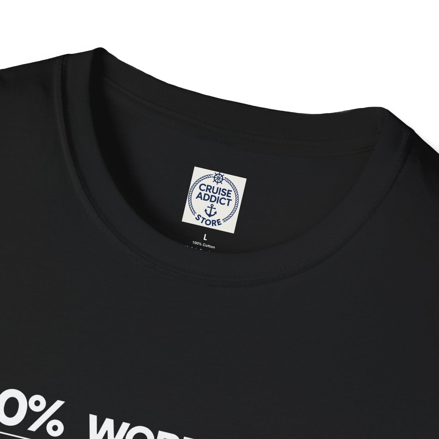 Cruise Addict Softstyle T-Shirt – 100% Ring-Spun Cotton, Lightweight Comfort, DTG Front Print
