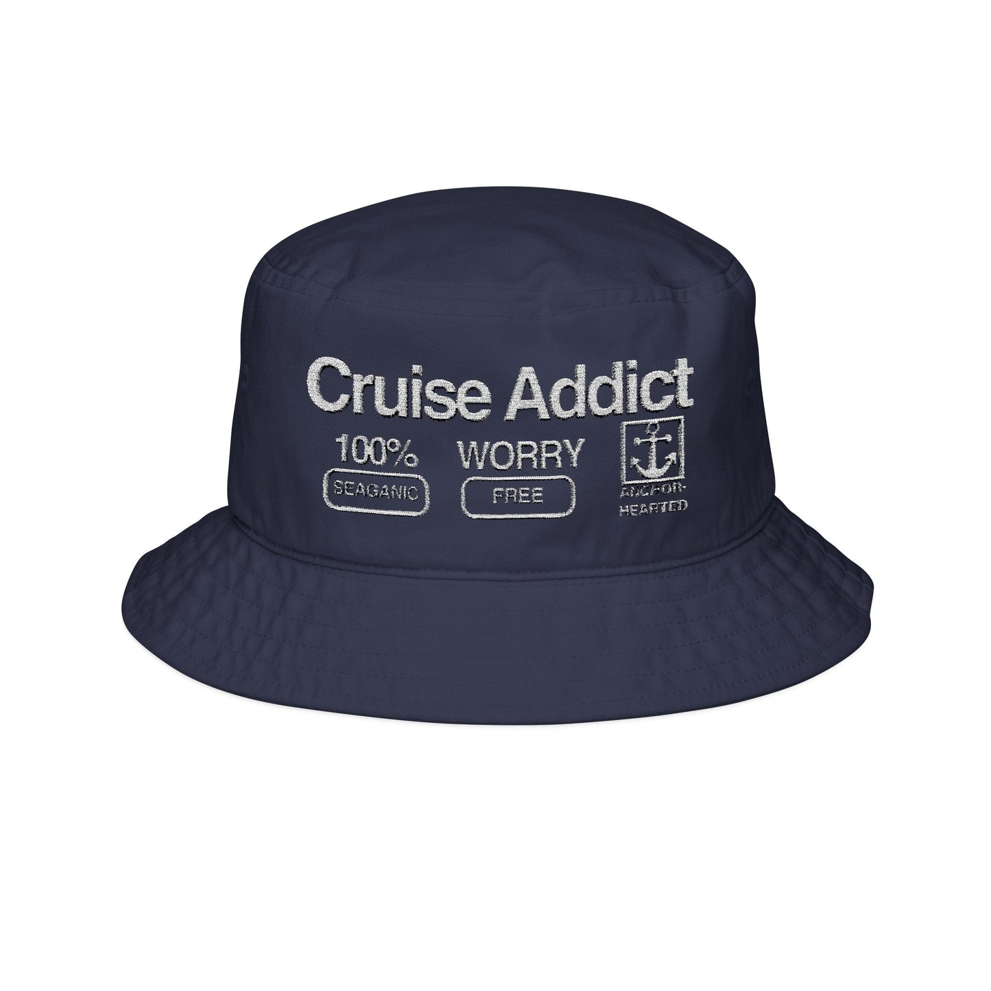 Cruise Addict Embroidered Bucket Hat