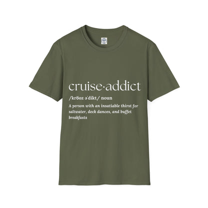 Cruise Addict Definition T-Shirt  Unisex Softstyle Shirt