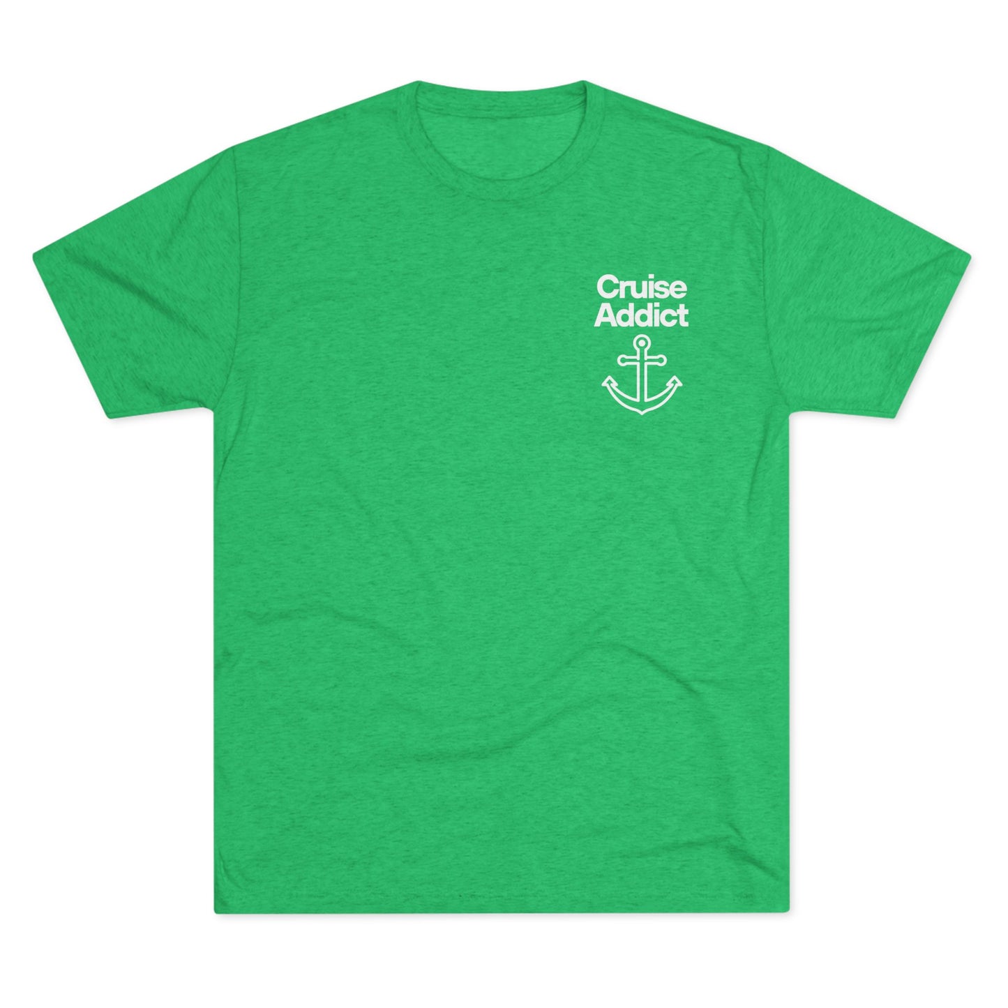 Cruise Addict Tri-Blend Tee – Ultra Soft, Durable Comfort with DTG Front & Back Print