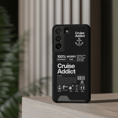Cruise Addict Phone Case with Card Holder