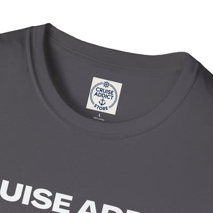Cruise Addict Nutrition Label T-Shirt  Unisex Softstyle Shirt