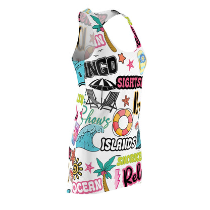 Tropical Vacation Racerback Dress