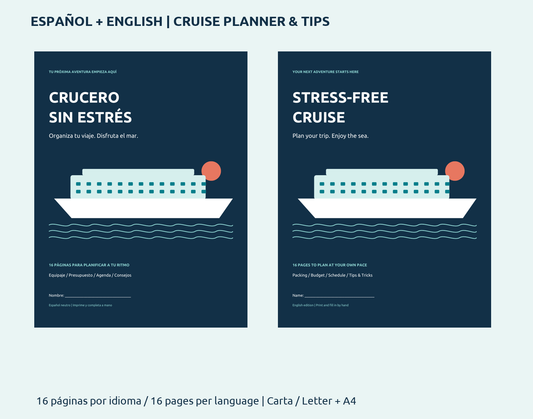 Stress-Free Cruise Planner | English + Español